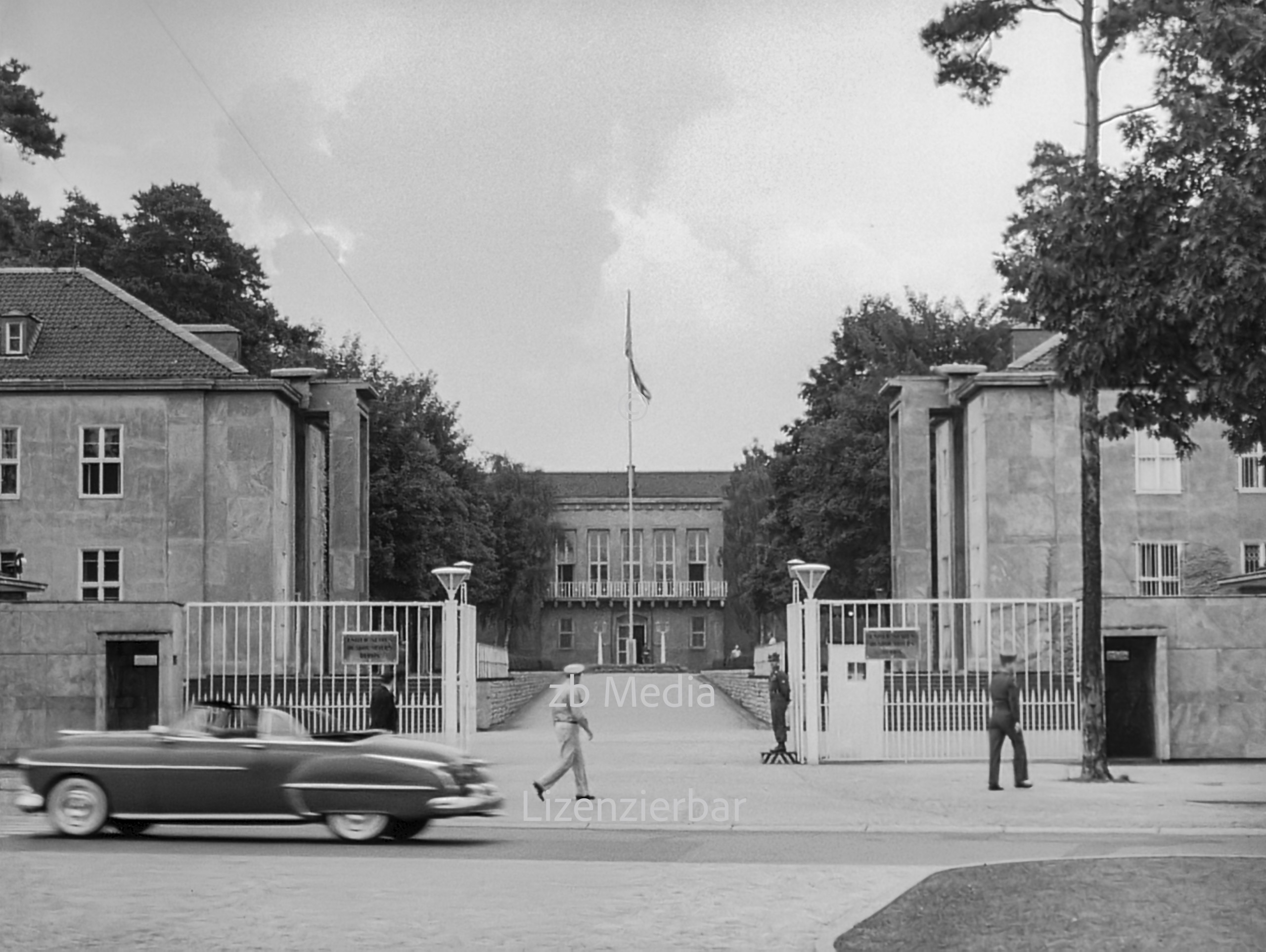 US Hauptquartier in Berlin 1955