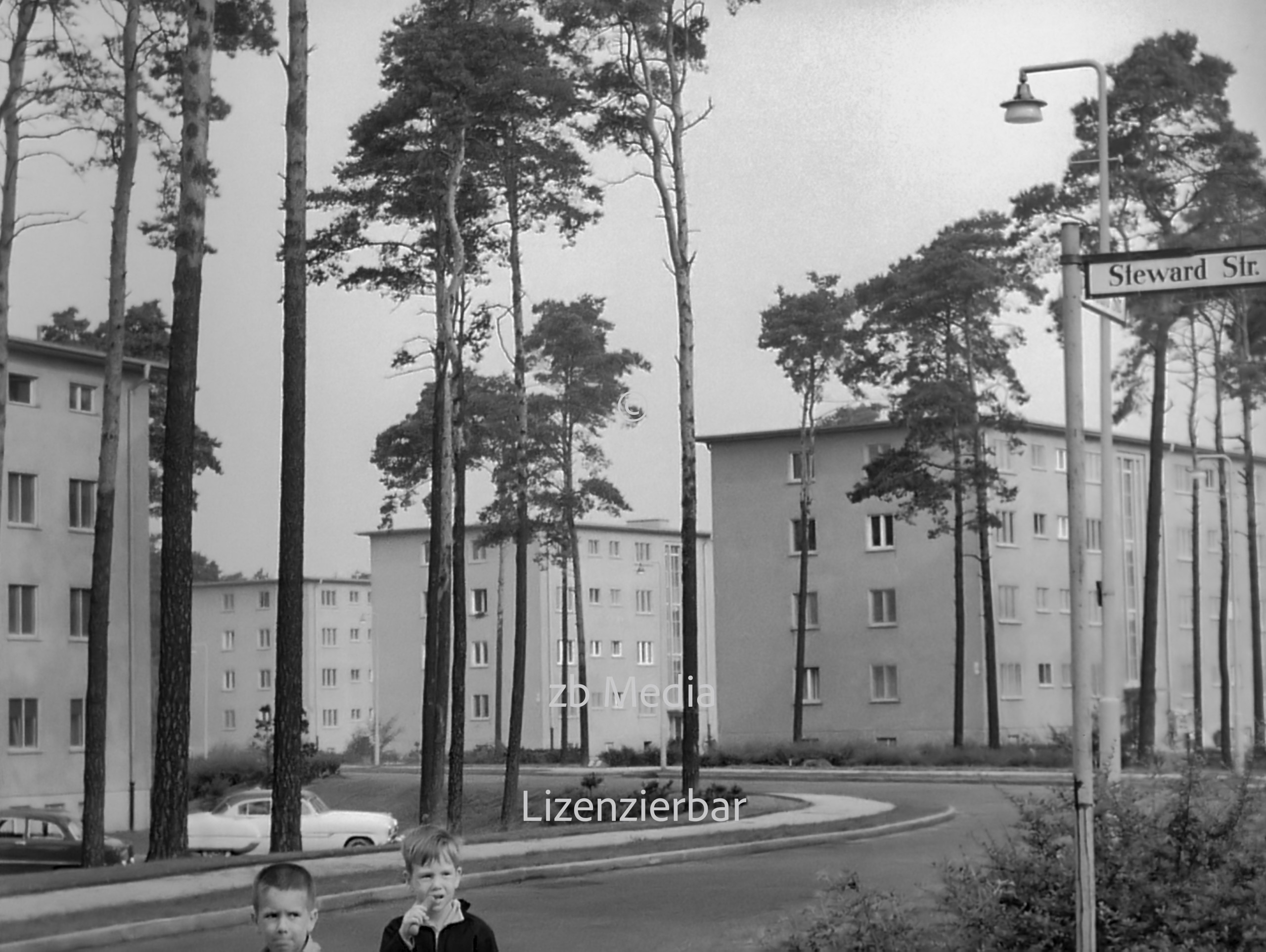 US Siedlung am Hüttenweg Berlin 1955
