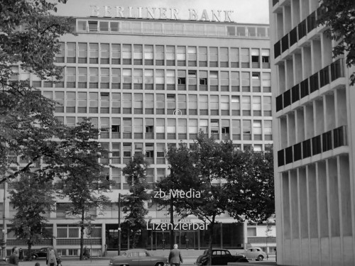Berliner Bank an der Hardenbergstraße 1955