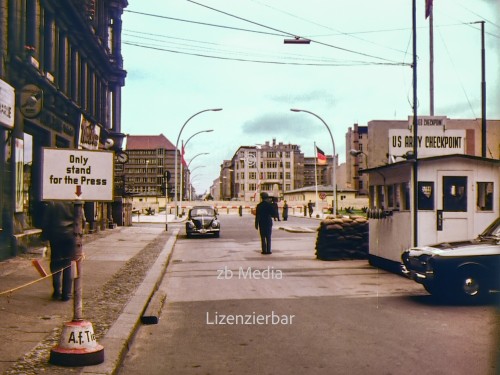 Checkpoint Charlie Berlin 1961