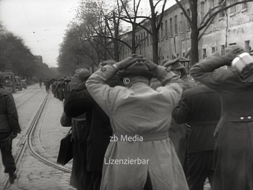 Kriegsgefangene in München Mai 1945