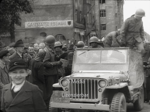 Einmarsch von US Truppen in München 30. April 1945