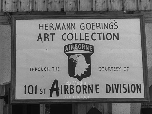 Bergung von Raubkunst in Berchtesgaden 1945
