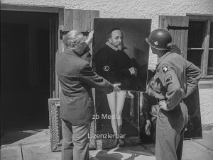 Bergung von Raubkunst in Berchtesgaden 1945