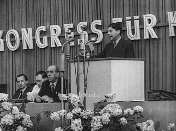 Arthur Koestler - Kongress Kulturelle Freiheit Berlin