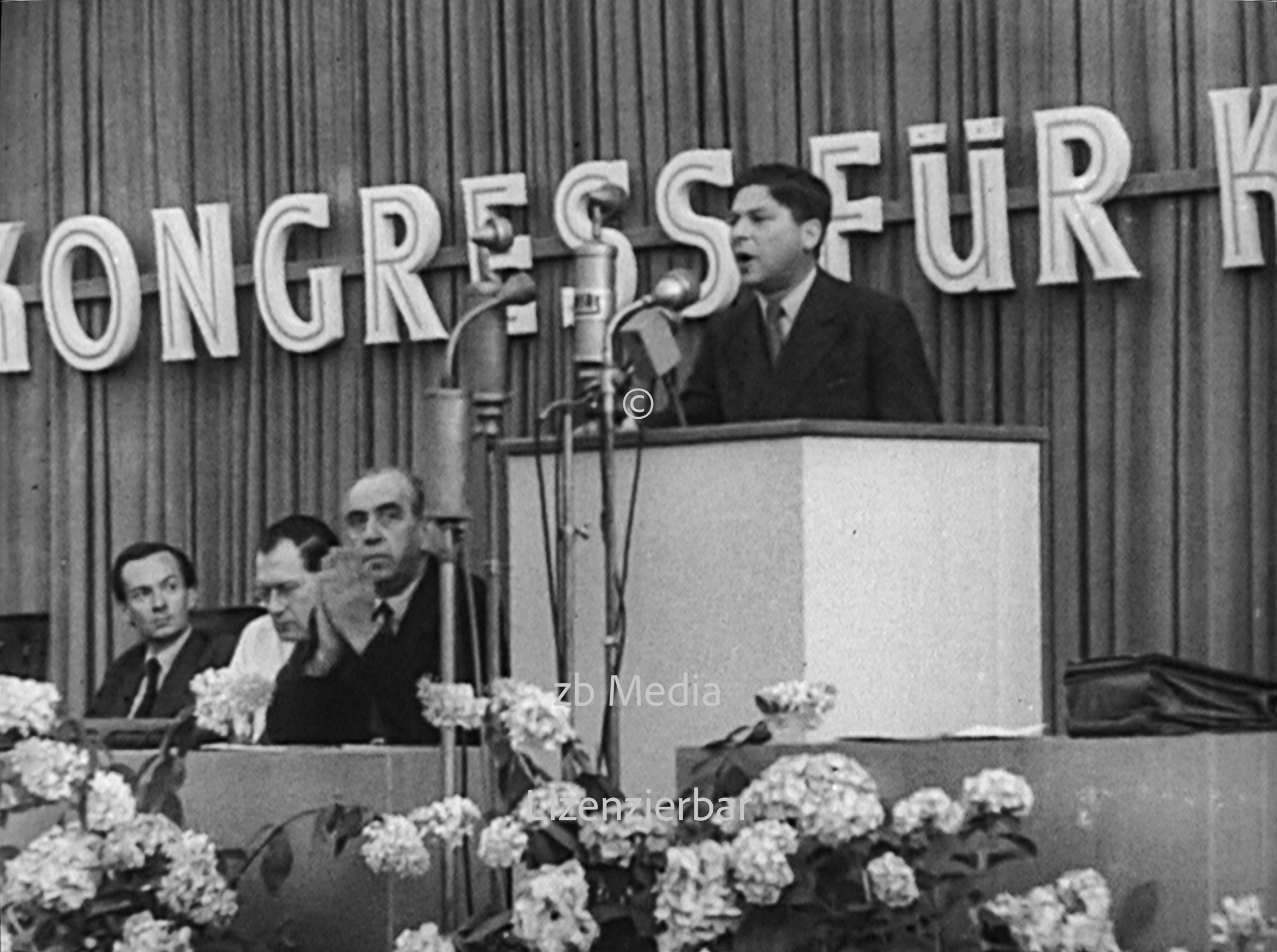 Arthur Koestler - Kongress Kulturelle Freiheit Berlin