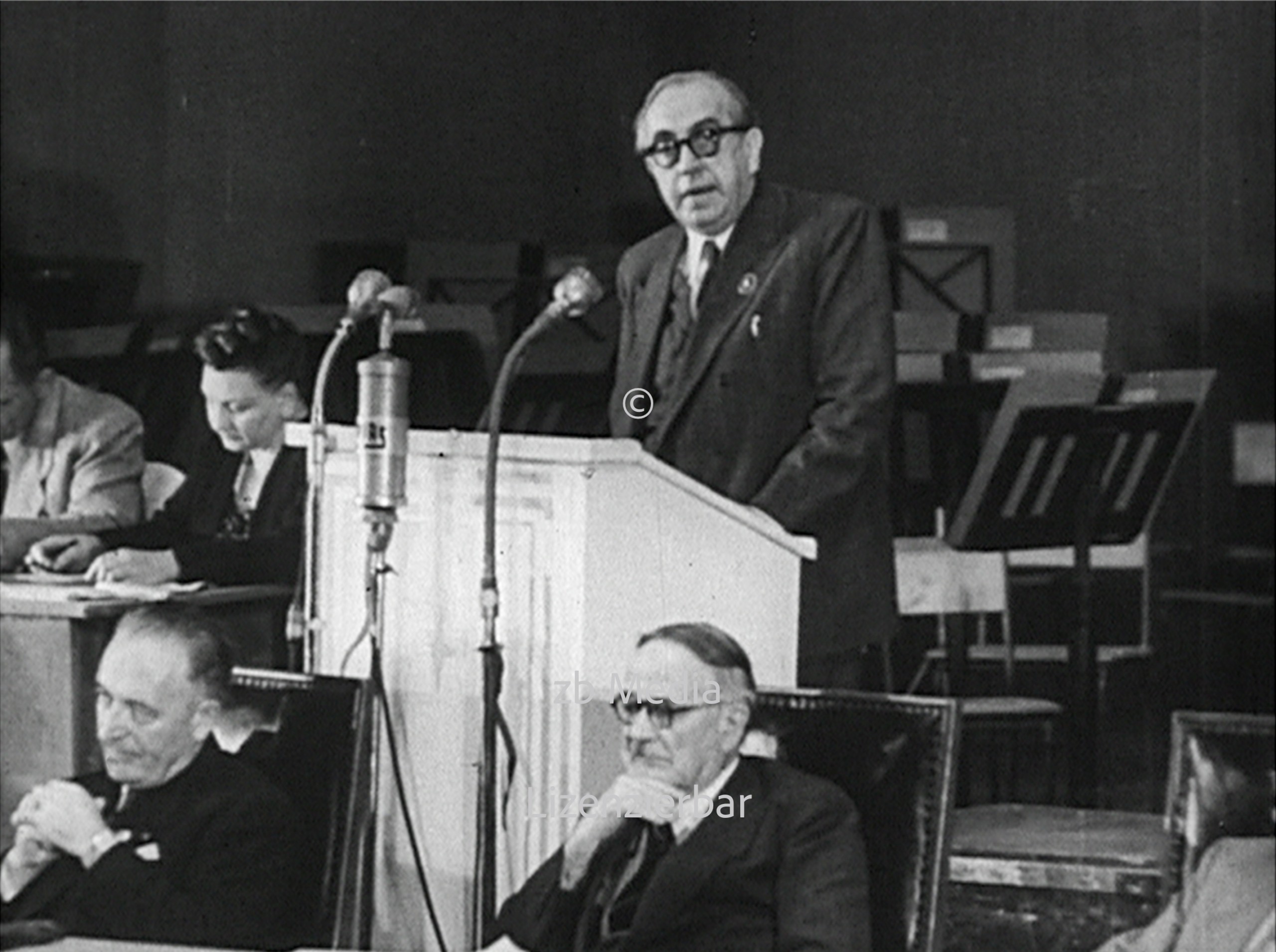 Ernst Reuter - Kongress Kulturelle Freiheit Berlin