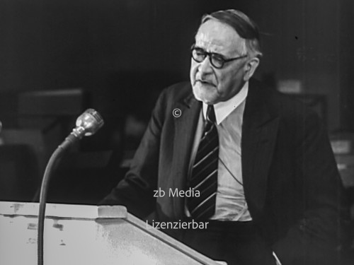 Alfred Weber - Kongress Kulturelle Freiheit Berlin