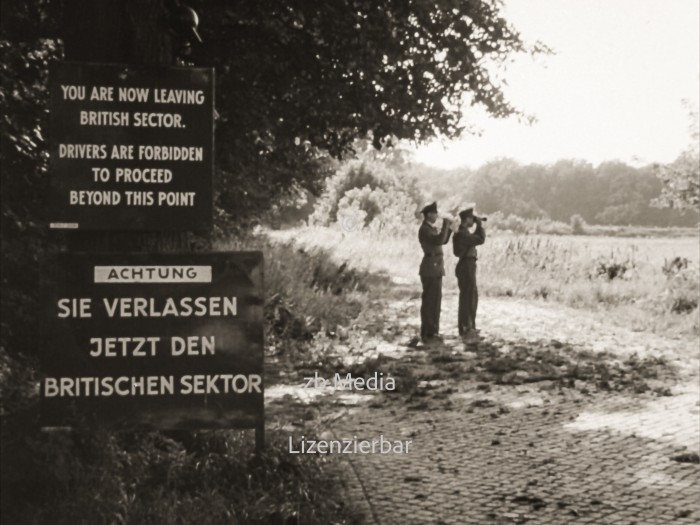 Sektorengrenze Berlin 1958