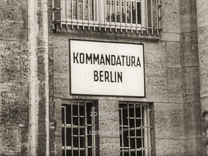 Sowjetische Kommandantur in Berlin