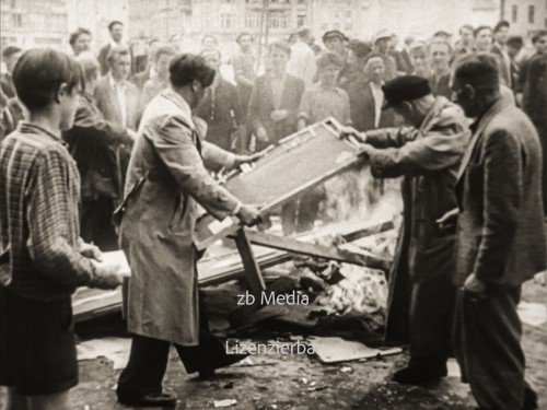 Menschenmenge in Berlin am 17. Juni 1953