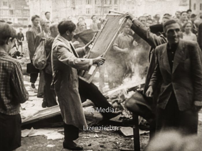 Menschenmenge in Berlin am 17. Juni 1953