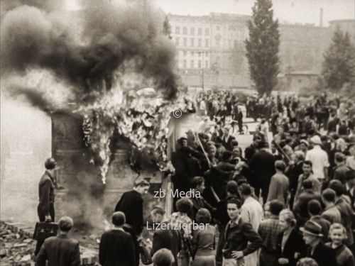 Menschenmenge in Berlin am 17. Juni 1953