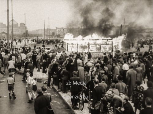 Menschenmenge in Berlin am 17. Juni 1953