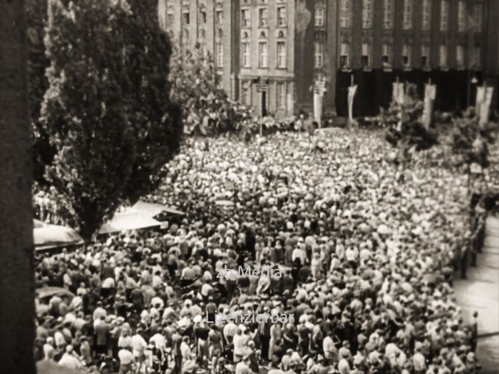 Schweigeminute für Opfer des Aufstands in Berlin im Juni 1953