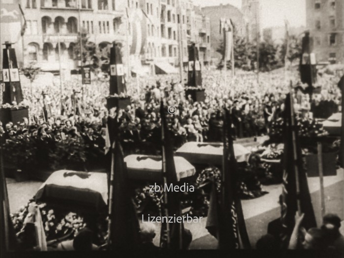 Schweigeminute für Opfer des Aufstands in Berlin im Juni 1953
