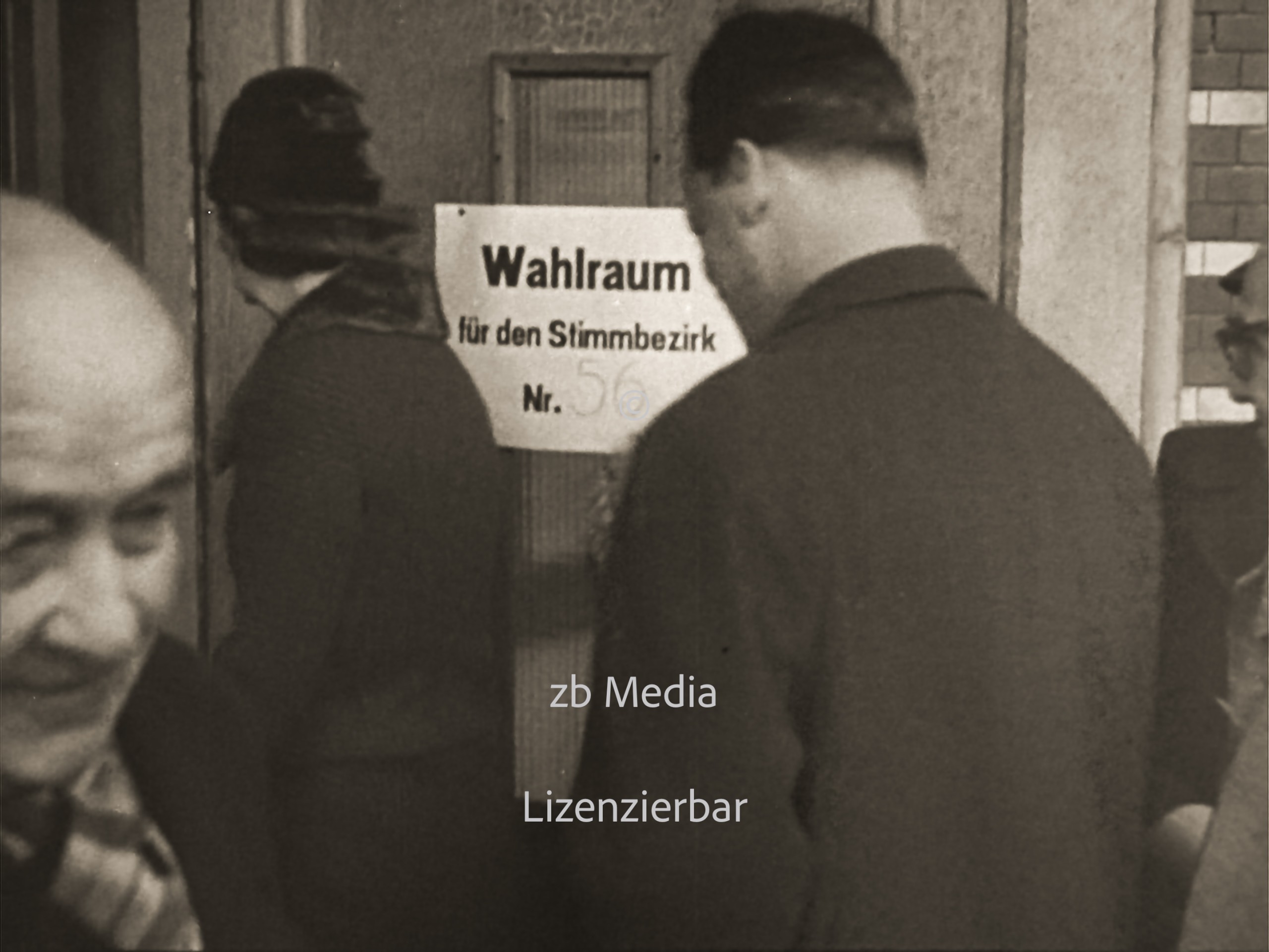 Willy Brandt bei Wahl zum Abgeordnetenhaus von Berlin 1958