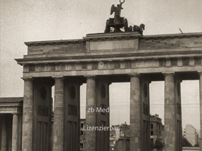 Brandenburger Tor Berlin 1958