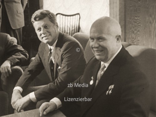 Kennedy trifft Chrustschow in Wien 1960