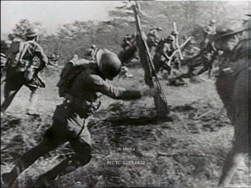 First World War - Soldier dying