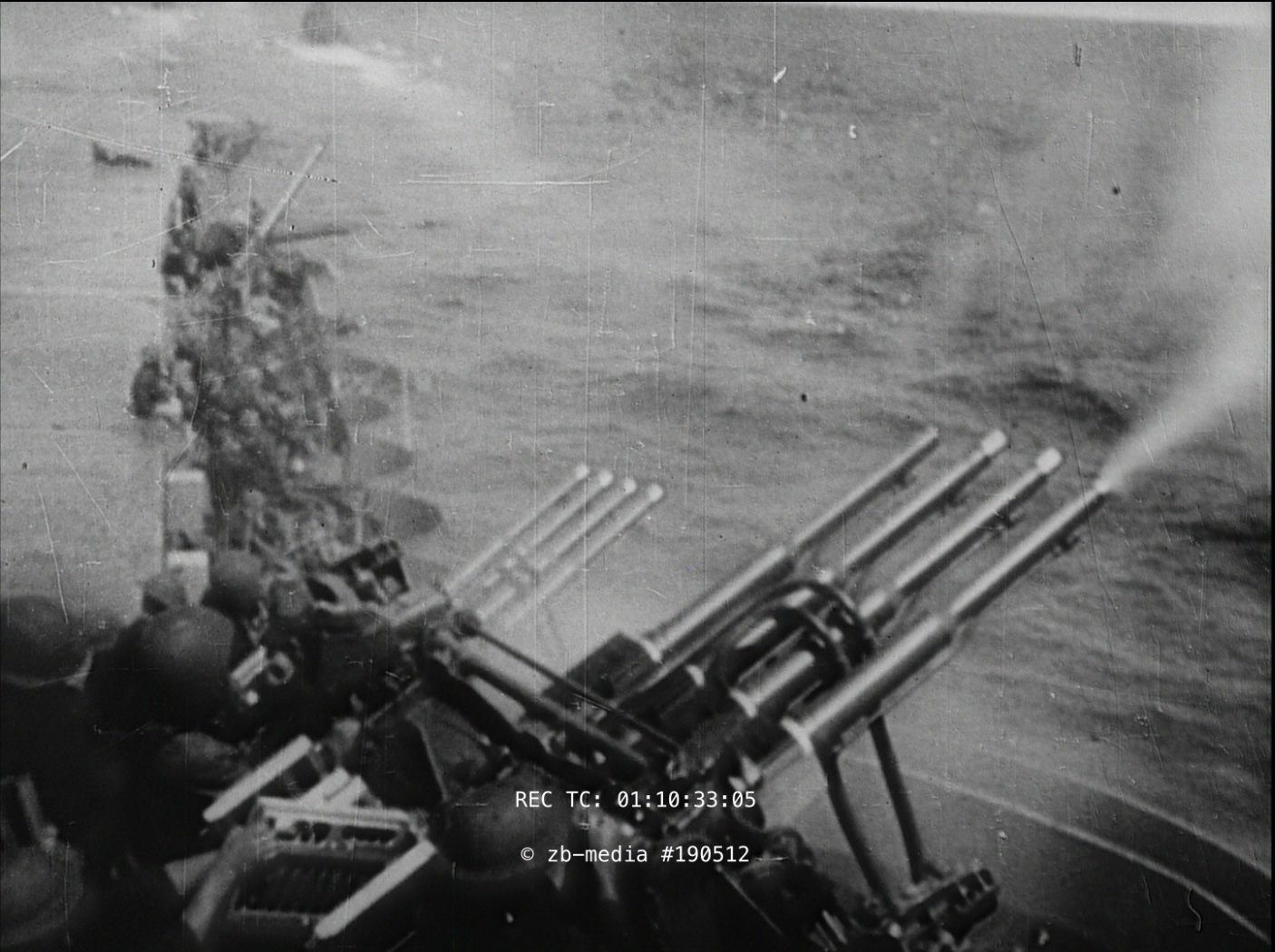 Naval battle in the Pacific 1942