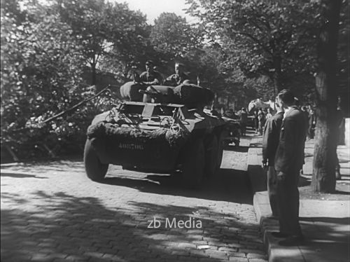 Befreiung von Paris 1944 US Panzer