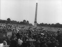 Befreiung von Paris 1944 Menschenmenge