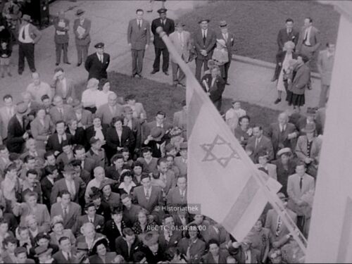 Israelische-Flagge-1948-Washington
