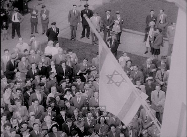 Israelische-Flagge-1948-Washington