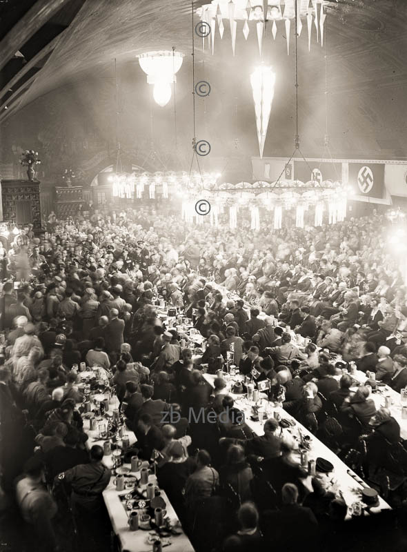 NS Versammlung Hofbräuhaus München 1933