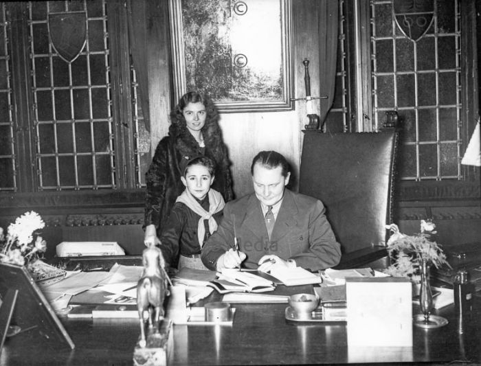 Hermann Göring am Schreibtisch