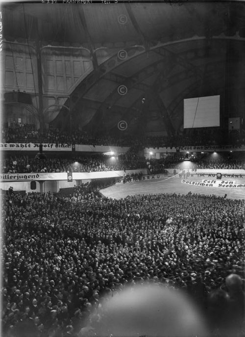 NSDAP Versammlung Dortmund Westfalenhalle 1932