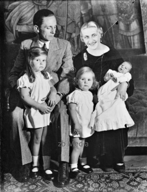 Familie Joseph und Magda Goebbels