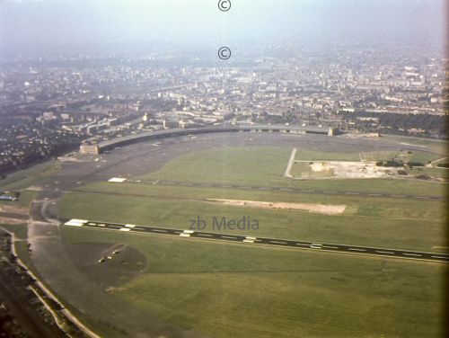 Flugaufnahme Berlin Tempelhof 1961