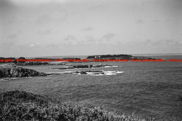 Q000607. View of Coast. St. Briac sur Mer. France. 1959