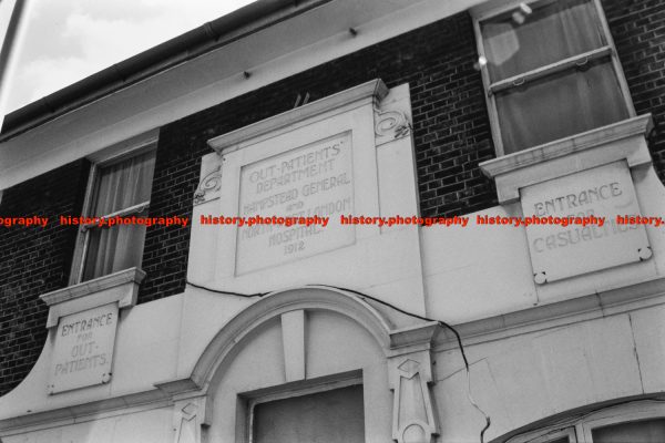 Q000824 Out Patients Dept. Hampstead Hospital Entrance. London