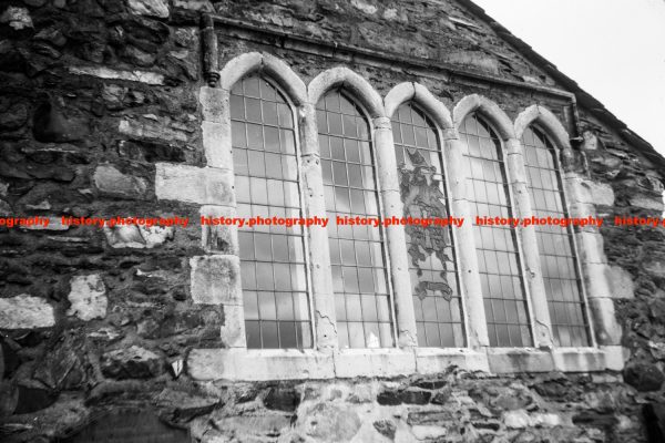 Q002393 Hawkshead. Sandys Chapel. Window. St Michael and All Angels. 1974