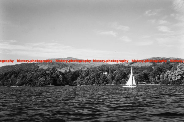 Q002552 Wansfell from Lake. Cumbria. 1963