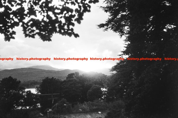 Q002599 Sunset. Lake District. Cumbria. 1964