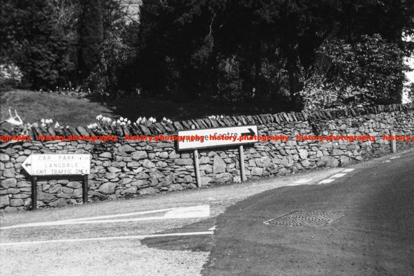 Q003644 Grasmere. Signs. Cumbria. 1971