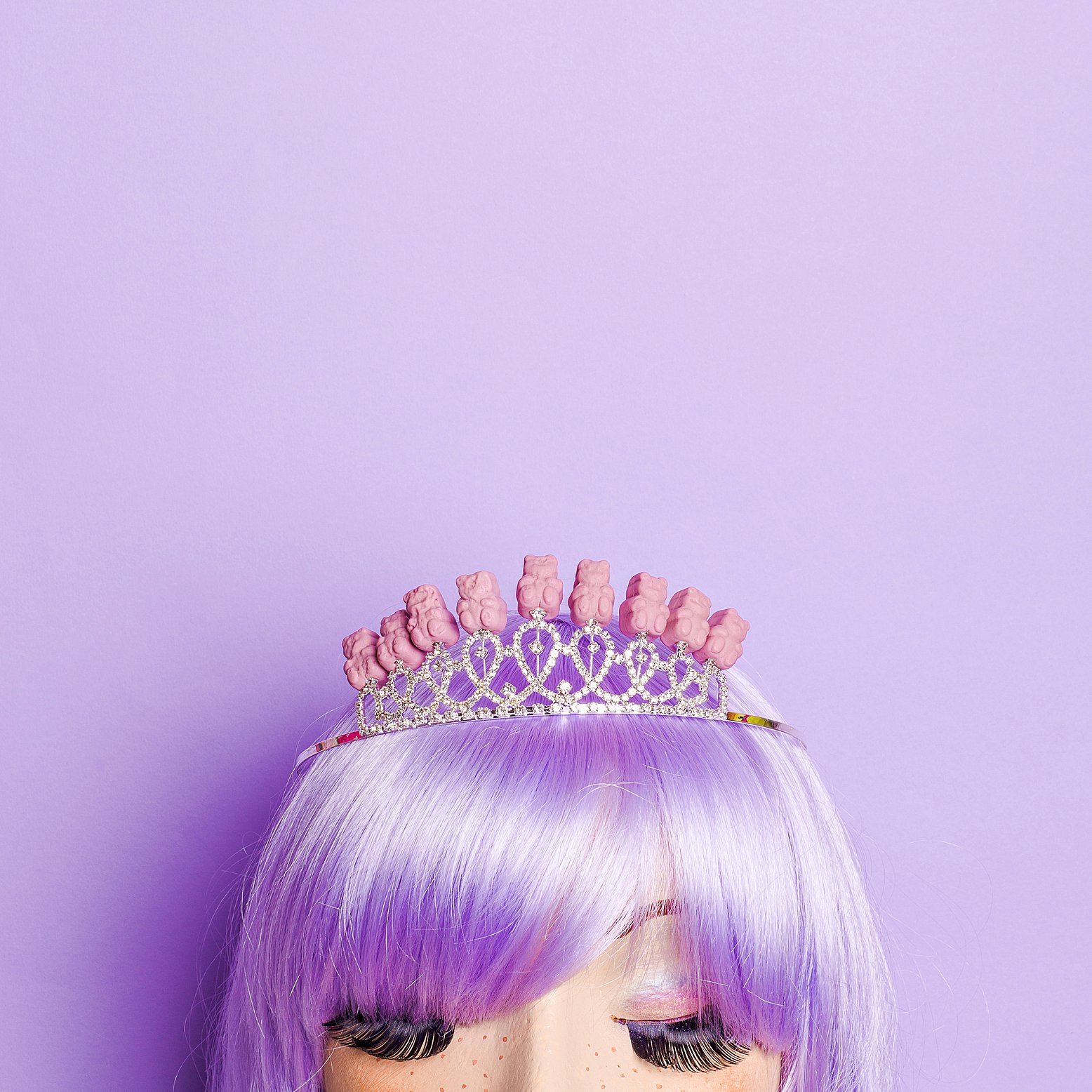 Colourful content creation for SugarBearHair. Product photography & styling by Marianne Taylor.