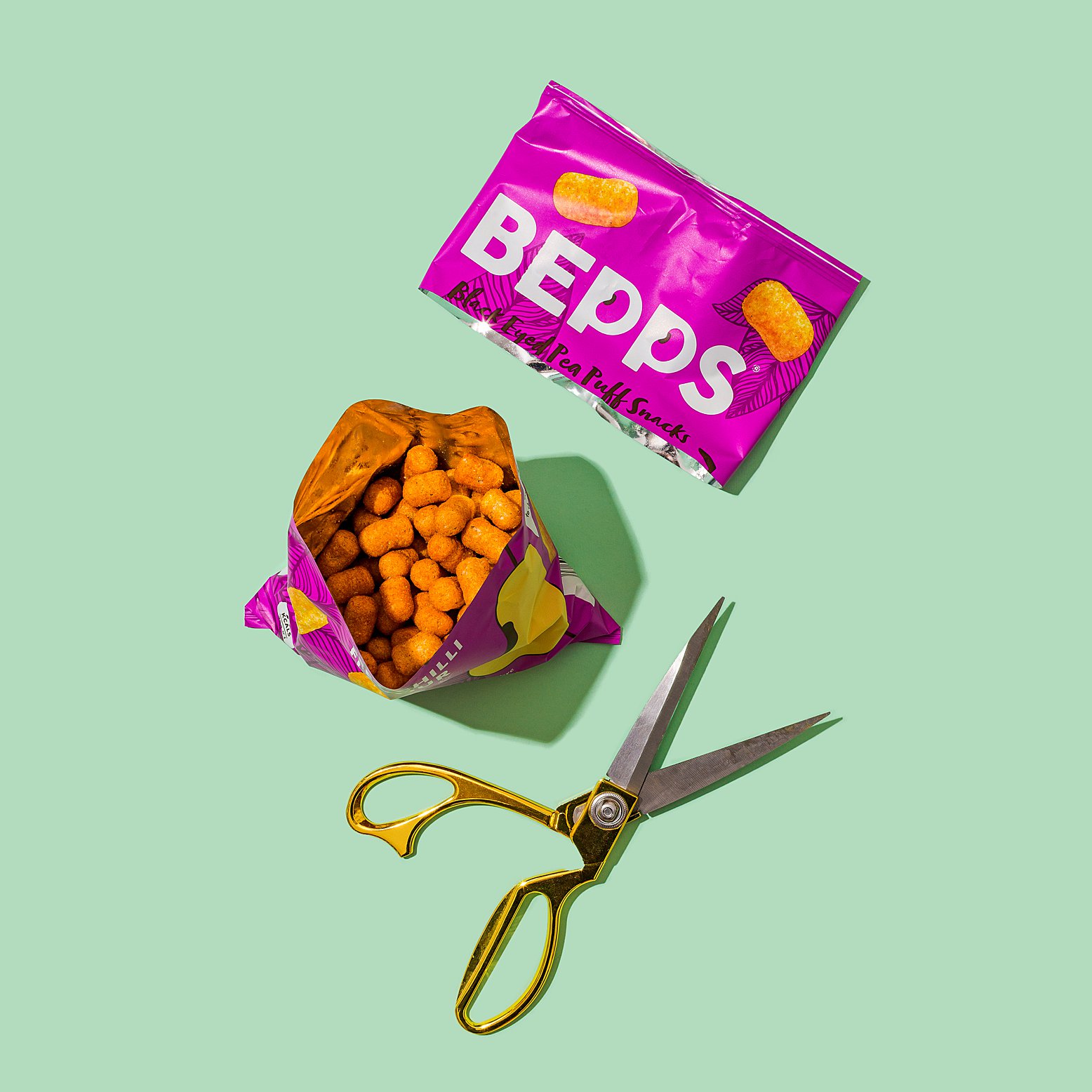 Product photography & content creation for Bepps Snacks. Product photography & styling by Marianne Taylor.