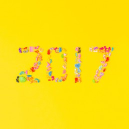 Happy New Year. Colourful content creation. Photography by Marianne Taylor.