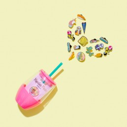 80's flashback! Colourful product photography and styling by Marianne Taylor.