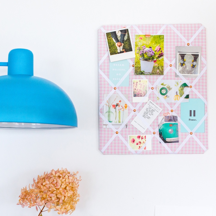 Colourful product photography and styling of memo boards by Marianne Taylor.