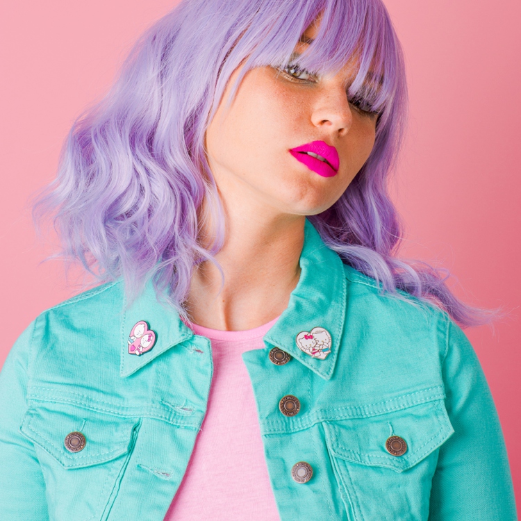 Colourful content creation for Punky Pins. Product photography & styling by Marianne Taylor.