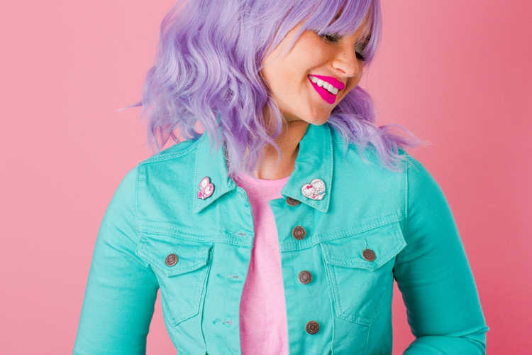 Colourful content creation for Punky Pins. Product photography & styling by Marianne Taylor.