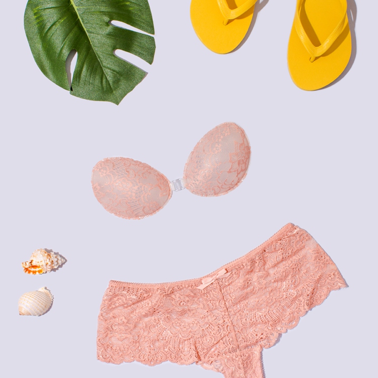 Colourful content creation for InvisiBra. Product photography & styling by Marianne Taylor.