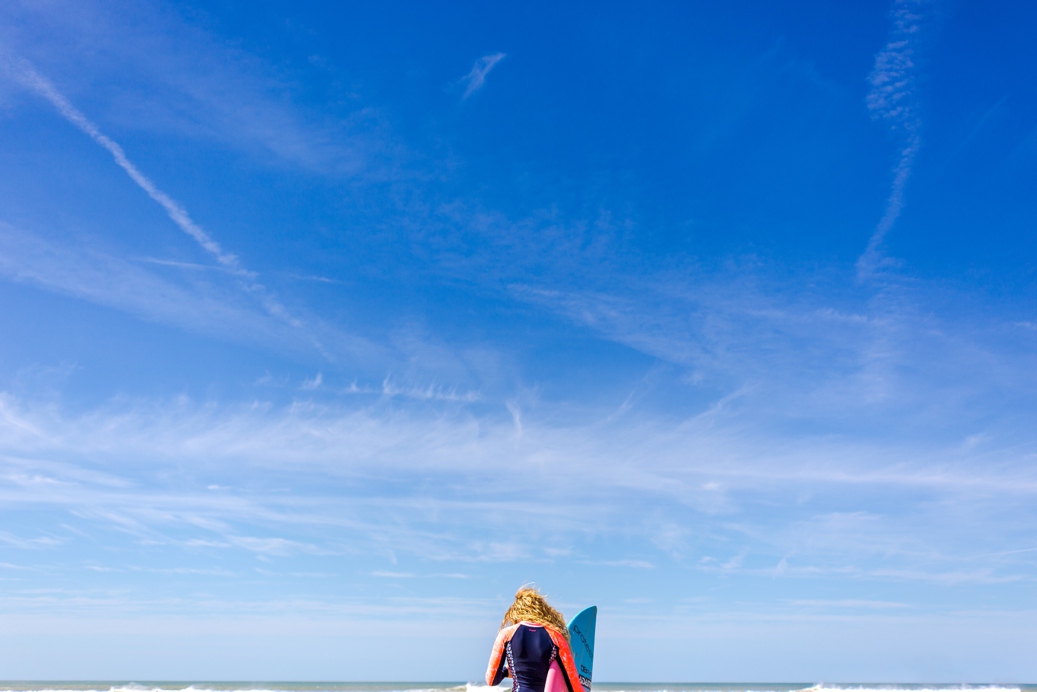 Colourful beach lifestyle photography. Cornwall photography & styling by Marianne Taylor.