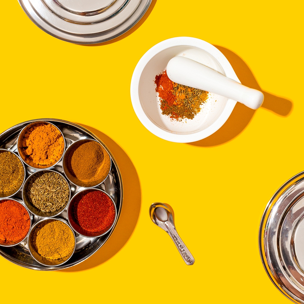 Colourful content creation for Priya Living. Product photography & styling by Marianne Taylor.